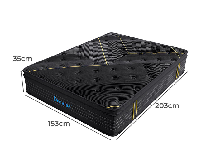 Dreamz Spring Mattress Bamboo Euro Top Queen-1973193974625734658