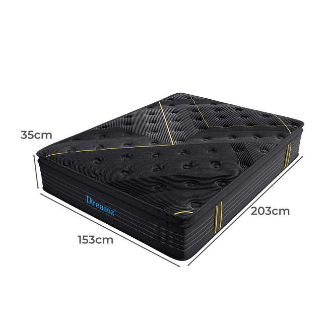 Dreamz Spring Mattress Bamboo Euro Top Queen-1973193974625734658