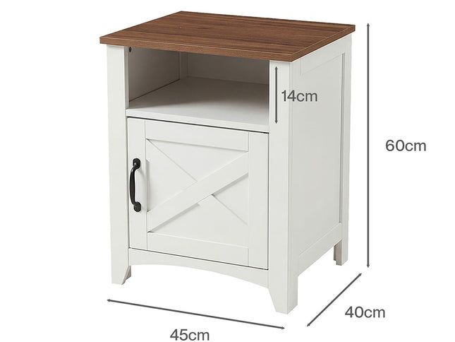 Levede Bedside Tables Nightstands Set of 2 Storage Cabinet Bedroom Living Room-2050056779924115458