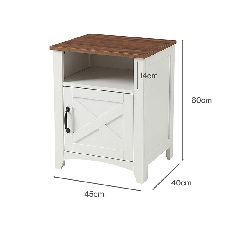 Levede Bedside Tables Nightstands Set of 2 Storage Cabinet Bedroom Living Room-2050056779924115458