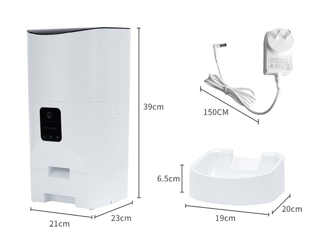PaWz 9L Auto Pet Feeder Automatic Camera-1975420448892129282