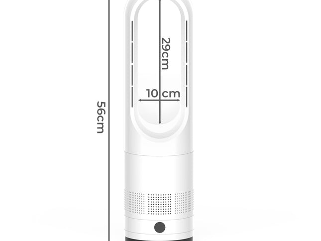 Spector Bladeless Tower Fan 2 In 1 Cooler & Heater Fan-1910112281799299074