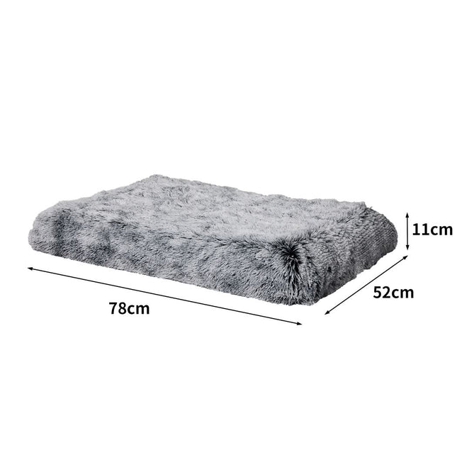 PaWz Dog Mat Pet Cat Calming Bed Memory S Charcoal Small-1963748911042662402