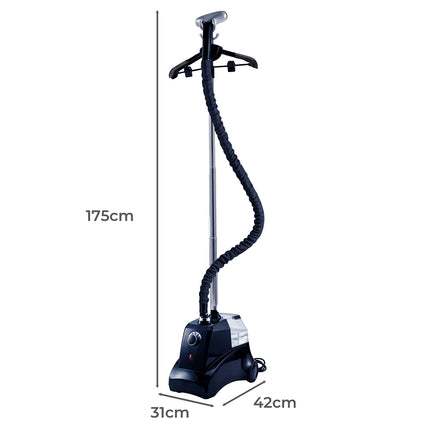 Spector Garment Steamer Upright 2200 W 3.3L Kills Germs 4 Stem Levels Adjustable-2050056787809406978