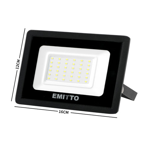 2x Emitto LED Flood Light 30W Outdoor-1831593013537804290