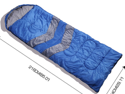 Mountview Single Sleeping Bag Bags Outdoor Blue-1894516814176718850