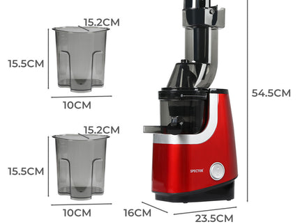 Spector Cold Press Slow Juicer Whole Red-1910113131061972994