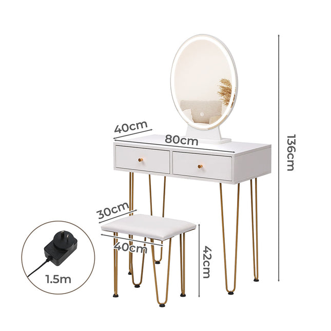 Levede Dressing Table LED Light Strip White-1954802443657285634