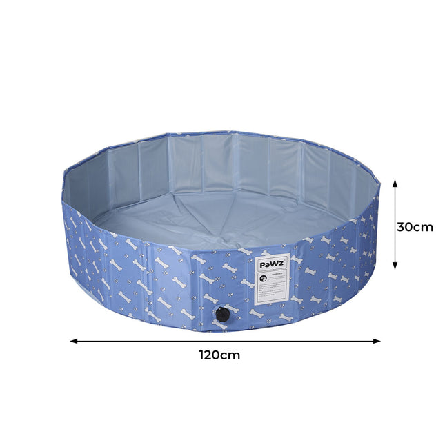 PaWz Folding Swimming Pool Dog Cat Washing M Medium-1973193623344386050