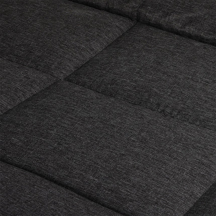 Levede Folding Camping Bed Camp Cots Black-1975420323771846659