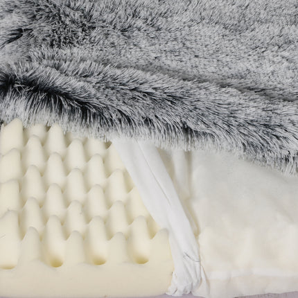 PaWz Dog Mat Pet Cat Calming Bed Memory S Charcoal Small-1973193660673691651