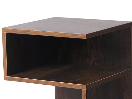 Levede 2x Bedside Tables Wood Side End Oak-1864184439047852035