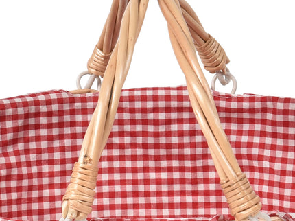 Picnic Basket Baskets Outdoor Deluxe-1864183150914179075