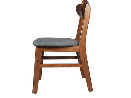 Levede 2xDining Chairs Kitchen Chair Brown 2Pack-1942353399903293443