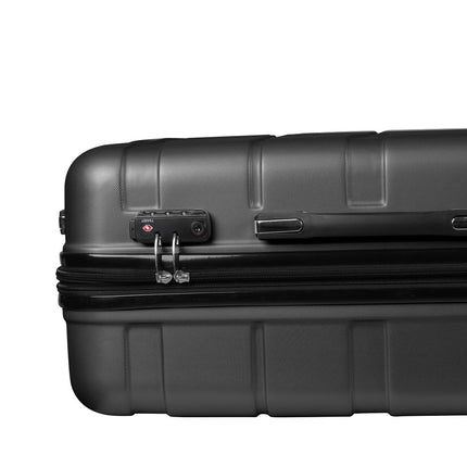 Slimbridge 24" Inch Expandable Luggage Black 24 inch-1973193943084568579