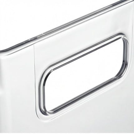 Toque Clear Plastic Storage Bins 6PCS Pantry Fridge Organizer Boxes Handles-2061251865114447875