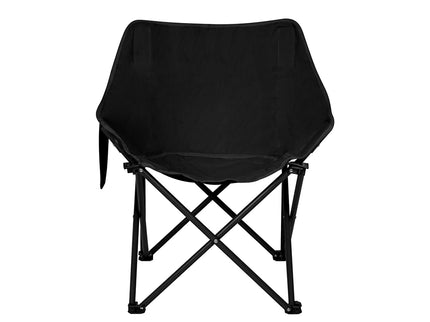 Levede Folding Camping Moon Chair Lightweight Black-1864184458459090947