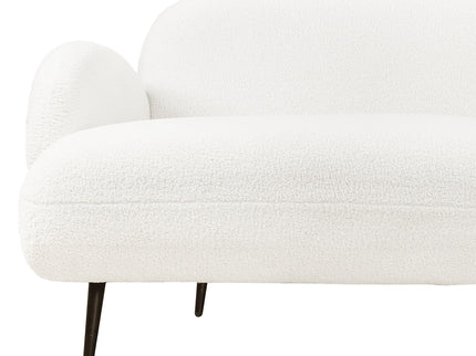 Levede Cloud Sofa 3 Seater Sherpa Fleece White-1910112206943555587