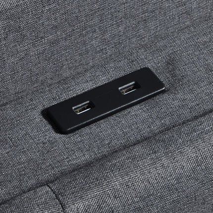 Levede Queen Bed Frame Gas Lift LED Light-1973193467421134851