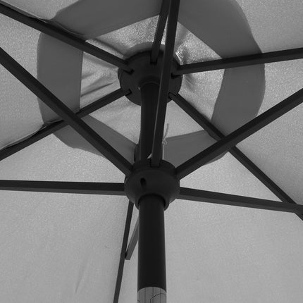 Centra 2.7M LED Outdoor Umbrella Base Stand Grey-1973193481950203907