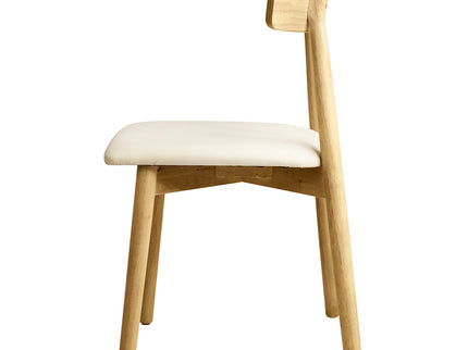 Levede 2x Dining Chairs Kitchen Chair Natural-1942353412645588995