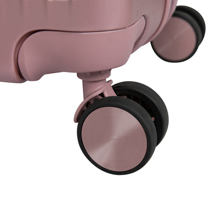 Slimbridge Luggage Suitcase Trolley Rose gold 4pc 14"+20"+24"+28"-1973193944368025603