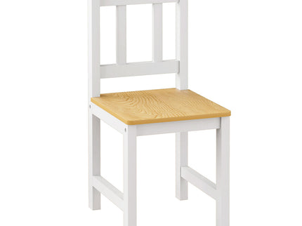 Bopeep Kids Table and Chairs Set Wooden 3PCS Study Play-1954802474082766851