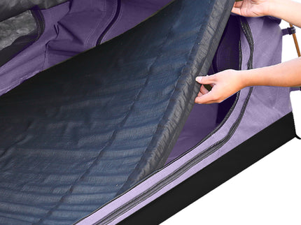 Mountview King Single Swag Camping Swags Purple-1864184689493938179