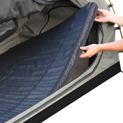 Mountview King Single Swag Camping Swags Grey-1973193759533436931