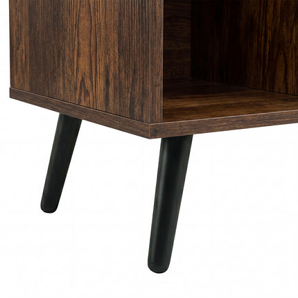 Levede Record Player Stand Vinyl Holder Cabinet Turntable Table 300+ Albums-2061251861998080003