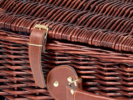 4 Person Picnic Basket Baskets Set Outdoor-1864183149525864451