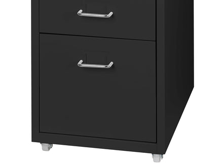 Levede 5 Drawer Office Cabinet Drawers Black-1917016720648835075