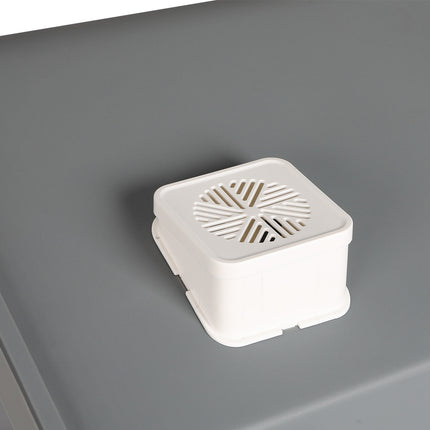 PaWz Fully Enclosed Cat Litter Box Mat Grey-1975420395884515331