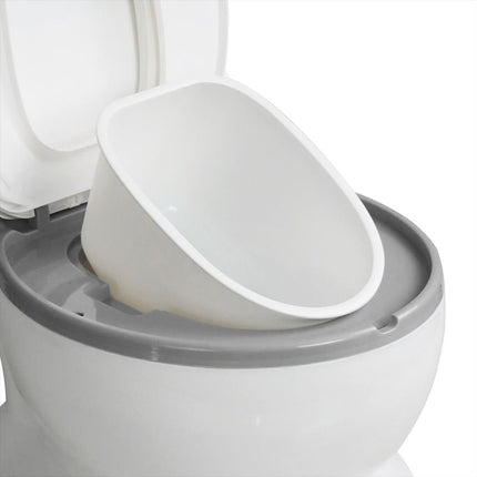 BoPeep Kids Potty Trainer Seat Safety Grey-1954802787846066179