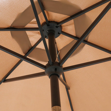 Centra 2.7M LED Outdoor Umbrella Base Stand Khaki-1954802421788184579