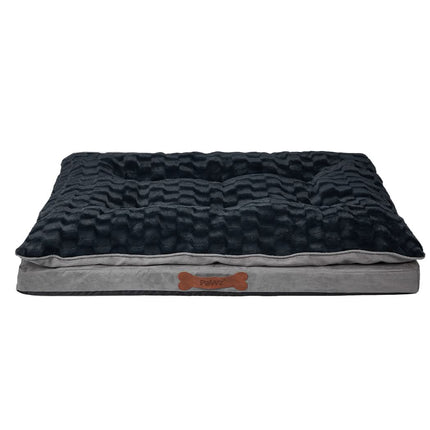 Dog Calming Bed Warm Soft Plush Comfy S Grey Small-1954802527455285251