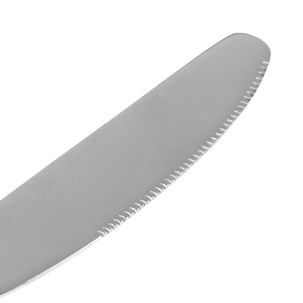 Cutlery Set Stainless Steel Knife Fork Silver-1975420476872331267