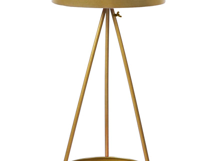 Levede Plant Stand 2 Tiers Outdoor Indoor Gold Medium-1864184724205998083