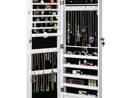 Levede Mirror Jewellery Cabinet Touch-1917016724222382083