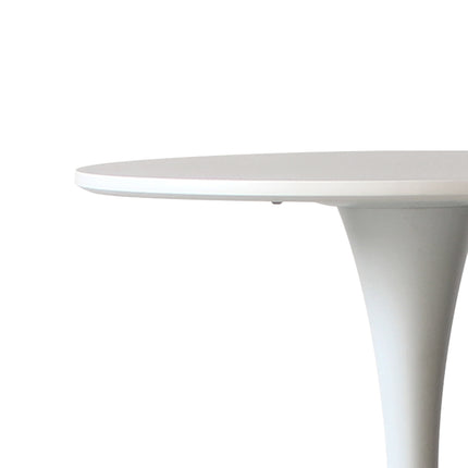 Levede 2x Round Bar Table Pub Tables White-1975420498175201283