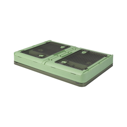 55L Storage Boxes Stackable Container M Green Medium-1973193712464957443