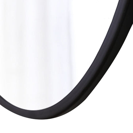 Wall Mirror Round Shaped Bathroom Makeup Small-1954802954624176131