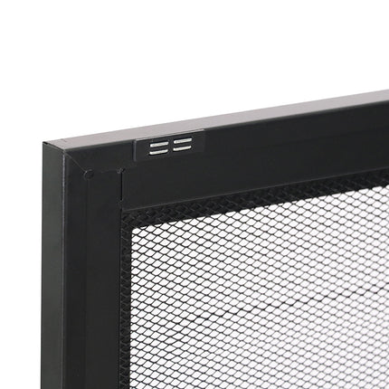 Levede Storage Cabinet Steel Kitchen Black-1973194076119502851