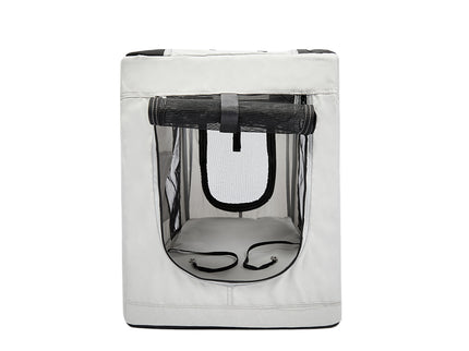 PaWz Pet Stroller Dog Cat Cage Carrier Grey-1864184495217971203