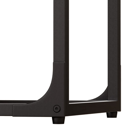 Levede C-shaped End Table Side Sofa Coffee Wood Overbed Laptop Table Industrial-1973193445036134403