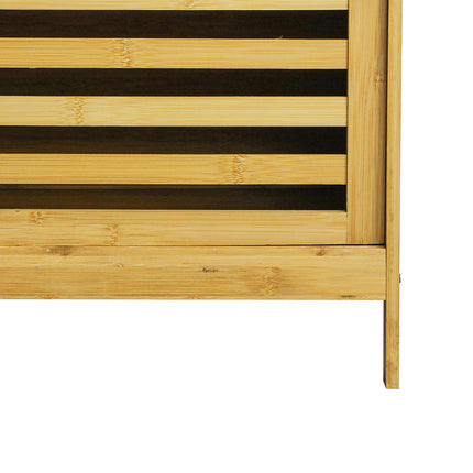 Levede  Bathroom Bamboo Storage Cabinet Natural-1975420387995029507