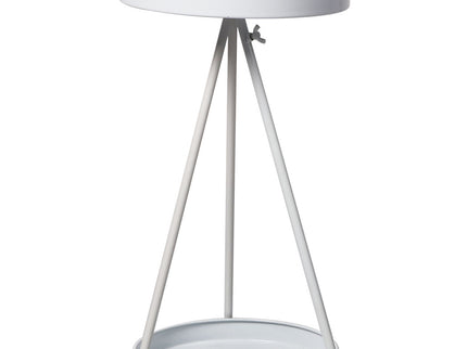 Levede Plant Stand 2 Tiers Outdoor Indoor White Large-1864184723920785411