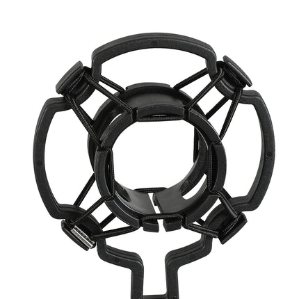 Levede Desktop Microphone Stand Adjustable Pop Filter Shock Mount Base Kit Black-2065254308319989763