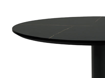 Levede Bar Table Swivel Gas Lift Counter Black-1910113294966984707