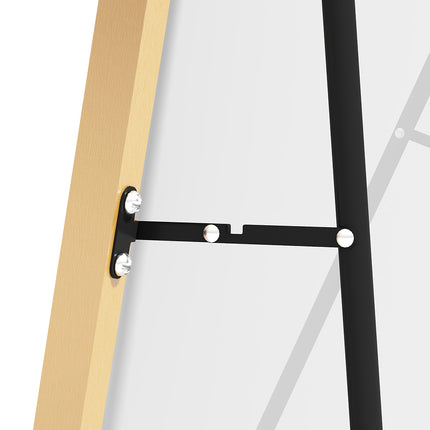 Yezi 165X60CM Full Length Mirror Wall Mounted Mirror Gold-1973193573386031107